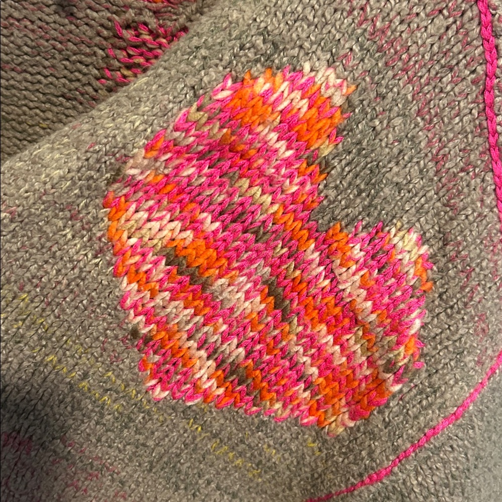 Daily Practice by Anthropologie Heart Cardigan size M/L - Picture 7 of 9